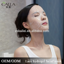 2016 new facial mask lace collagen facial sheet